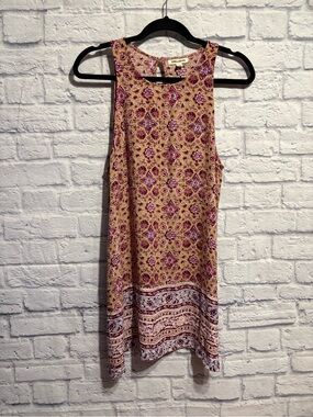 Billabong Floral Sleeveless Mini Dress Medium